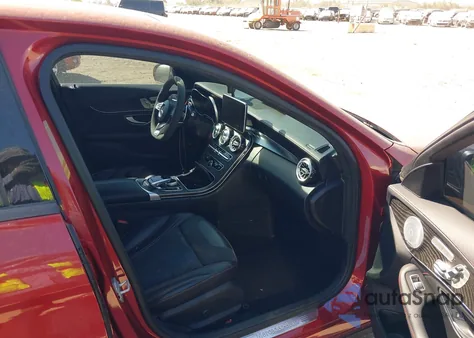 2016 Mercedes-Benz C 450 Amg 4Matic z USA, uszkodzony, nr VIN 55SWF6EB3GU077980